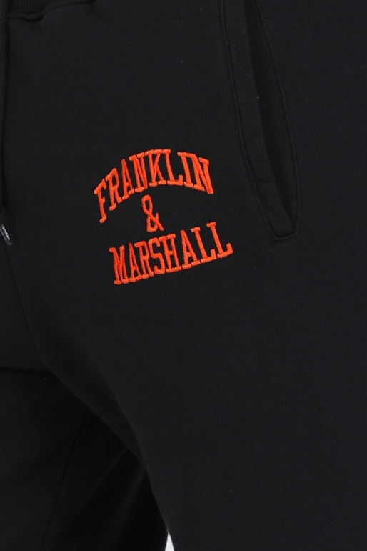 FRANKLIN & MARSHALL-Ανδρικό παντελόνι φόρμας FRANKLIN & MARSHALL μπορντό
