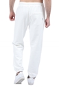 FRANKLIN & MARSHALL-Ανδρικό παντελόνι φόρμας FRANKLIN & MARSHALL λευκό