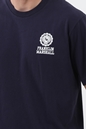 FRANKLIN & MARSHAL-Ανδρικό t-shirt FRANKLIN & MARSHALL μπλε