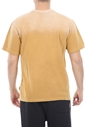 FRANKLIN & MARSHALL-Ανδρικό t-shirt FRANKLIN & MARSHALL SUPER VINTAGE GARMENT κίτρινο