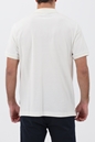 FRANKLIN & MARSHAL-Ανδρική polo μπλούζα FRANKLIN & MARSHALL λευκό 