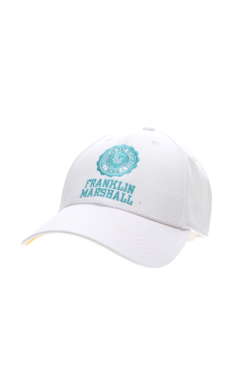FRANKLIN & MARSHALL-Ανδρικό καπέλο baseball FRANKLIN & MARSHALL λευκό