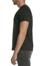 FRANKLIN & MARSHALL-Ανδρική κοντομάνικη μπλούζα FRANKLIN & MARSHALL μαύρη