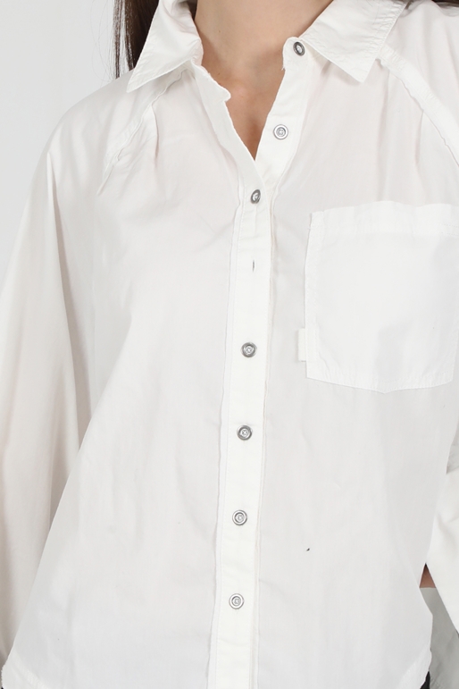 FREE PEOPLE COLLECTION-Γυναικείο πουκάμισο FREE PEOPLE MILANO λευκό
