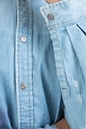 G-STAR RAW-Γυναικείο πουκάμισο G-STAR RAW Modern Arc 3D BF μπλε