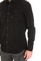 G-STAR RAW-Ανδρικό μακρυμάνικο πουκάμισο 3301 slim ανθρακί