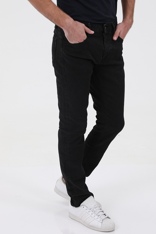 GABBA-Ανδρικό jean παντελόνι GABBA μαύρο