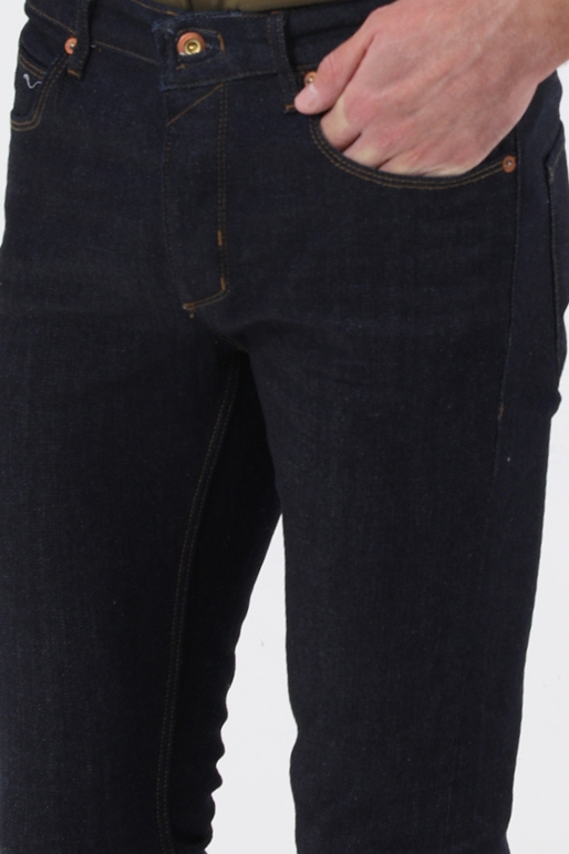 GABBA-Ανδρικό jean παντελόνι GABBA σκούρο