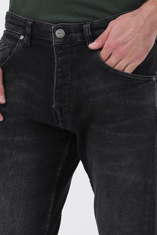 GABBA-Ανδρικό jean παντελόνι GABBA 10254 Alex K3825 μαύρο