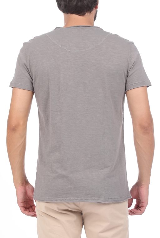 GABBA-Ανδρική κοντομάνικη μπλούζα GABBA λευκή