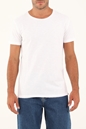 GABBA-Ανδρική κοντομάνικη μπλούζα GABBA λευκή