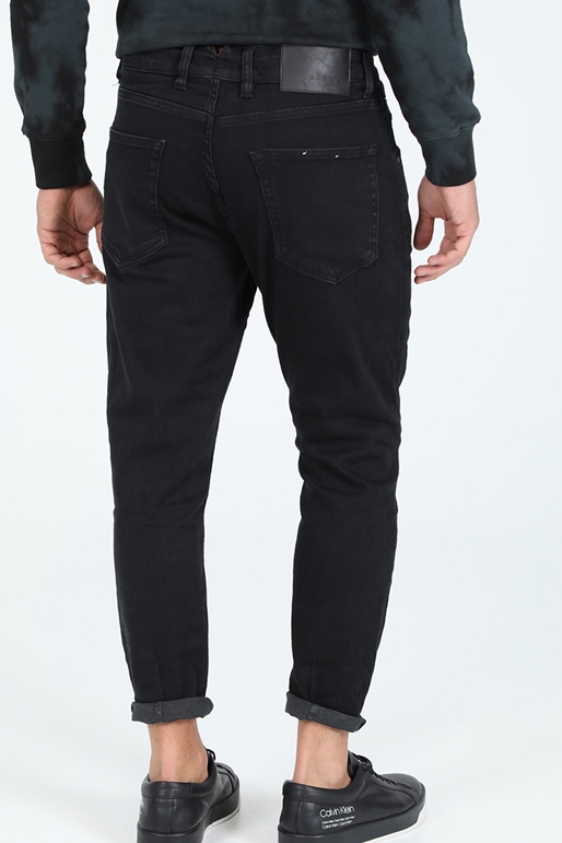 GABBA-Ανδρικό jean παντελόνι GABBA Alex K3819 SANZA μαύρο