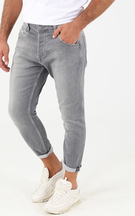 GABBA-Ανδρικό jean παντελόνι GABBA Alex K3820 SANZA Grey Jeans γκρι