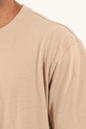 GABBA-Ανδρική κοντομάνικη μπλούζα GABBA μπεζ 