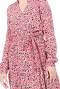 GARCIA JEANS-Γυναικείο mini φόρεμα GARCIA JEANS ροζ