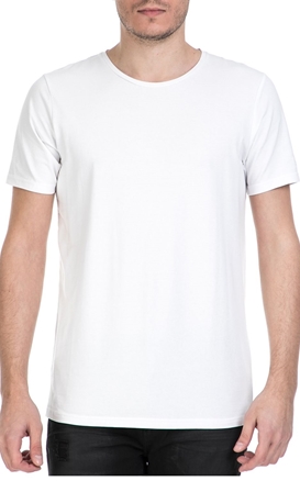 GARCIA JEANS-Ανδρική μπλούζα GARCIA JEANS λευκή