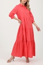 GAUDI-Γυναικείο μακρύ φόρεμα GAUDI κοραλί