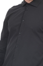 GAUDI-Ανδρικό πουκάμισο GAUDI μαύρο