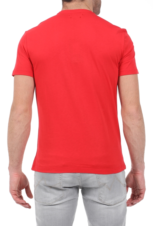 GAUDI-Ανδρικό t-shirt GAUDI κόκκινο