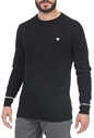 GUESS-Ανδρική πλεκτή μπλούζα GUESS μαύρη