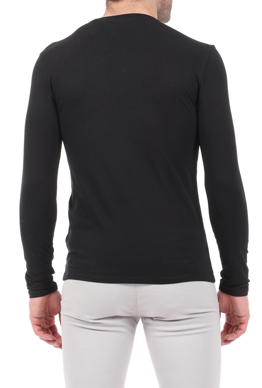 GUESS-Ανδρική μπλούζα GUESS CN LS CORE μαύρη