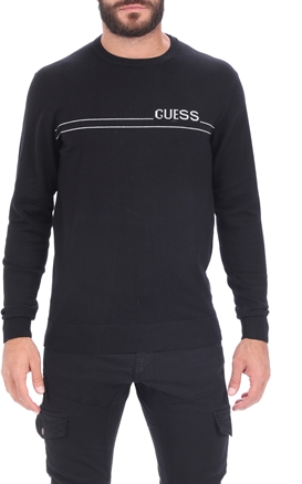 GUESS-Ανδρικό πουλόβερ GUESS μαύρο