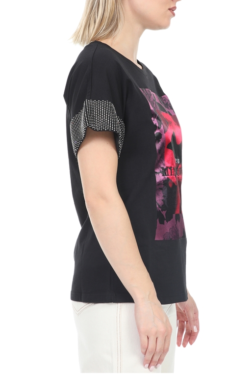 GUESS-Γυναικεία μπλούζα GUESS CN ANDROMEDA μαύρη