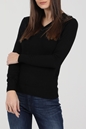 GUESS-Γυναικεία πλεκτή μπλούζα GUESS EDITH VN μαύρη