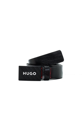 Hugo-Curea din piele cu catarama gravata