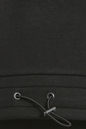 KARL LAGERFELD-Γυναικεία cropped φούτερ μπλούζα KARL LAGERFELD Double Jersey μαύρη