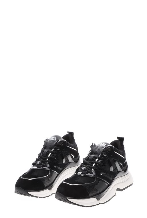 KARL LAGERFELD-Γυναικεία sneakers KARL LAGERFELD Delta Lo Mix μαύρα