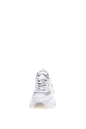 KARL LAGERFELD-Γυνακεία sneakers KARL LAGERFELD Pyro Mix Lace λευκά ασημί