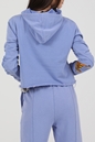 KENDALL+KYLIE-Γυναικεία φούτερ μπλούζα KENDALL+KYLIE HOL21-118 ACTIVE TOP μπλε