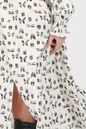 KENDALL+KYLIE-Γυναικείο maxi φόρεμα KENDALL+KYLIE HOL21-204 λευκό
