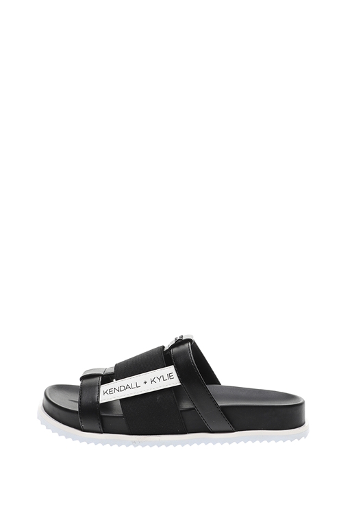 KENDALL + KYLIE-Γυναικεία slides KENDALL + KYLIE LUXIA μαύρα λευκά