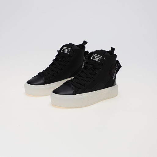 KENDALL+KYLIE-Γυναικεία sneakers μποτάκια KENDALL+KYLIE KKS.1W0.080.229 TAMAR μαύρα λευκά
