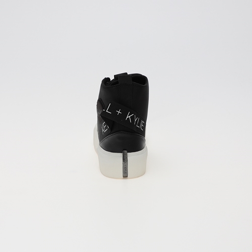 KENDALL+KYLIE-Γυναικεία sneakers μποτάκια KENDALL+KYLIE KKS.1W0.080.229 TAMAR μαύρα λευκά