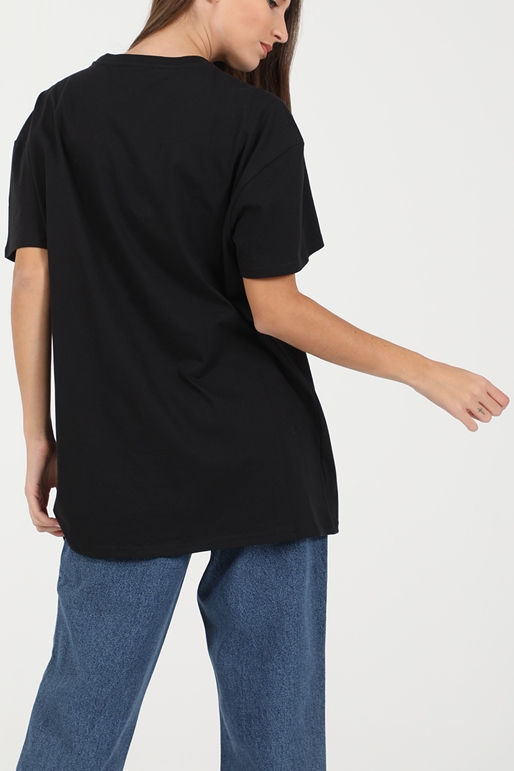 KENDALL + KYLIE-Γυναικείο t-shirt KENDALL + KYLIE ACTIVE LA OVERSIZED μαύρο