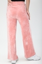 KENDALL + KYLIE-Γυναικείο αθλητικό παντελόνι KENDALL + KYLIE ACTIVE VELVET FLARE ροζ