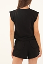 KENDALL+KYLIE-Γυναικεία αμάνικη μπλούζα KENDALL+KYLIE KKW.2S1.016.023 DESTROYED TAN μαύρη