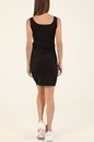 KENDALL+KYLIE-Γυναικείο εφαρμοστό mini φόρεμα KENDALL+KYLIE KKW.2S1.016.070 WAIST LOGO μαύρο