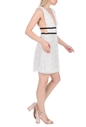 LA DOLLS-Γυναικείο mini φόρεμα LA DOLLS FREYA ασπρόμαυρο