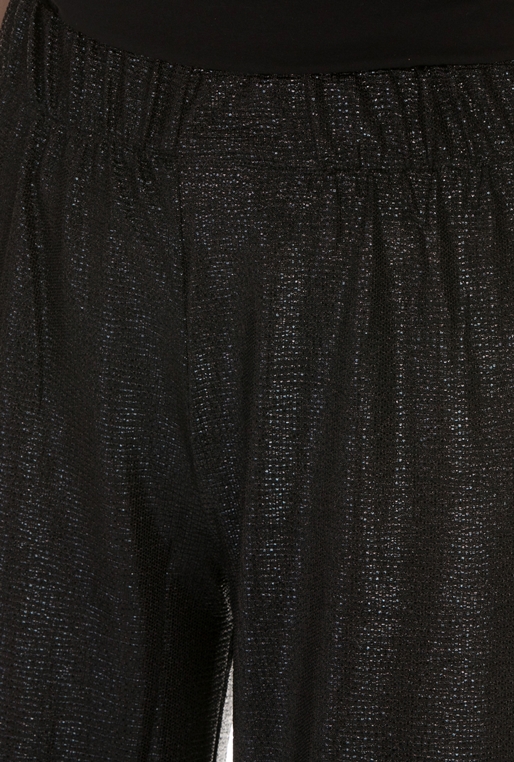 LA DOLLS-Γυναικεία παντελόνα LA DOLLS GLOW FOR IT μαύρη