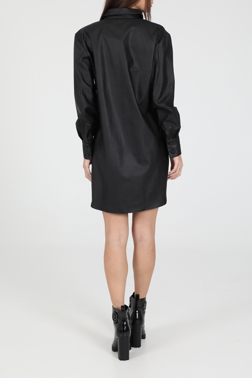LA DOLLS-Γυναικείο mini φόρεμα LA DOLLS MORGAN μαύρο