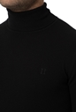 LES DEUX-Ανδρική ζιβάγκο μπλούζα LES DEUX μαύρη