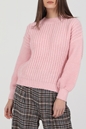 LILI SIDONIO-Γυναικεία μπλούζα LILI SIDONIO YOUNG LADIES KNITTED SWEATER ροζ