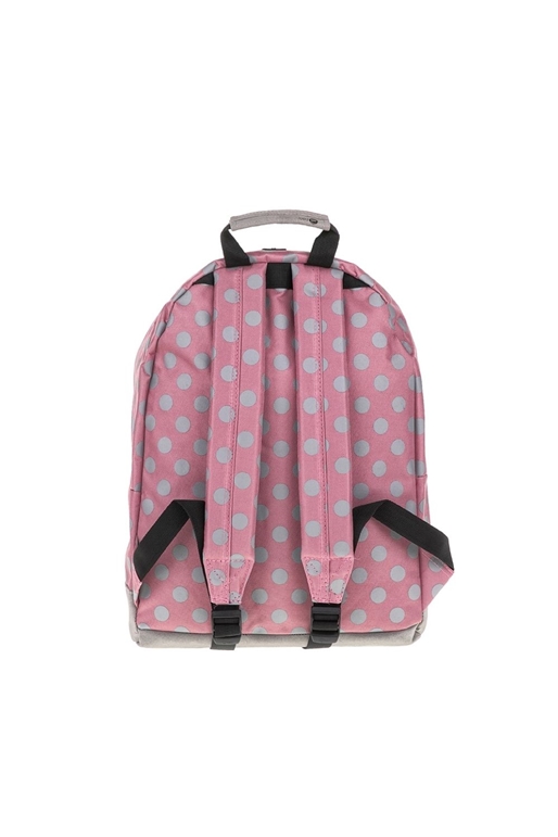 MIPAC-Γυναικεία τσάντα πλάτης MI-PAC POLKA ροζ γκρι 