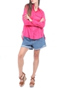 MOLLY BRACKEN-Γυναικείο μακρυμάνικο πουκάμισο MOLLY BRACKEN φούξια