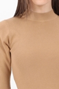 MOLLY BRACKEN-Γυναικεία πλεκτή μπλούζα MOLLY BRACKEN KNITTED UNDERSWEATER BS μπεζ