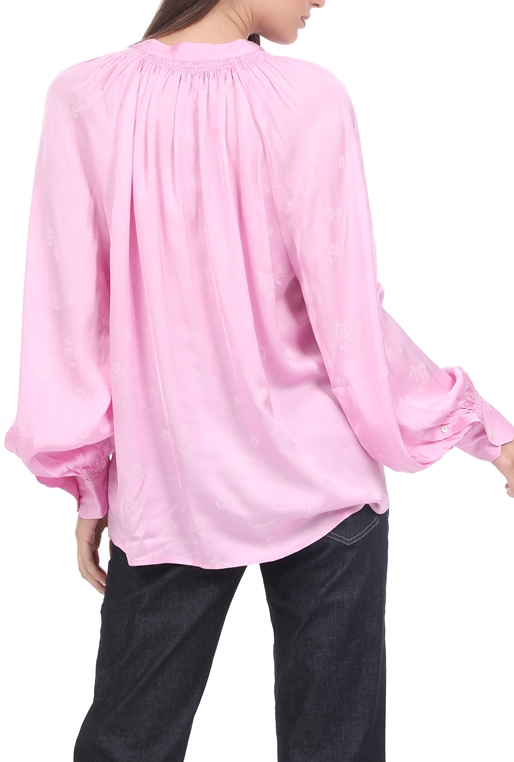 MOS MOSH-Γυναικεία μπλούζα MOS MOSH Qwin Jacquard ροζ